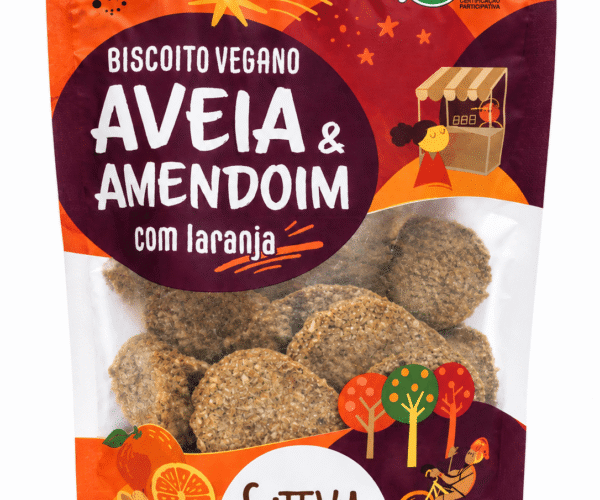 Embalagem Orgânica de Biscoito Vegano
